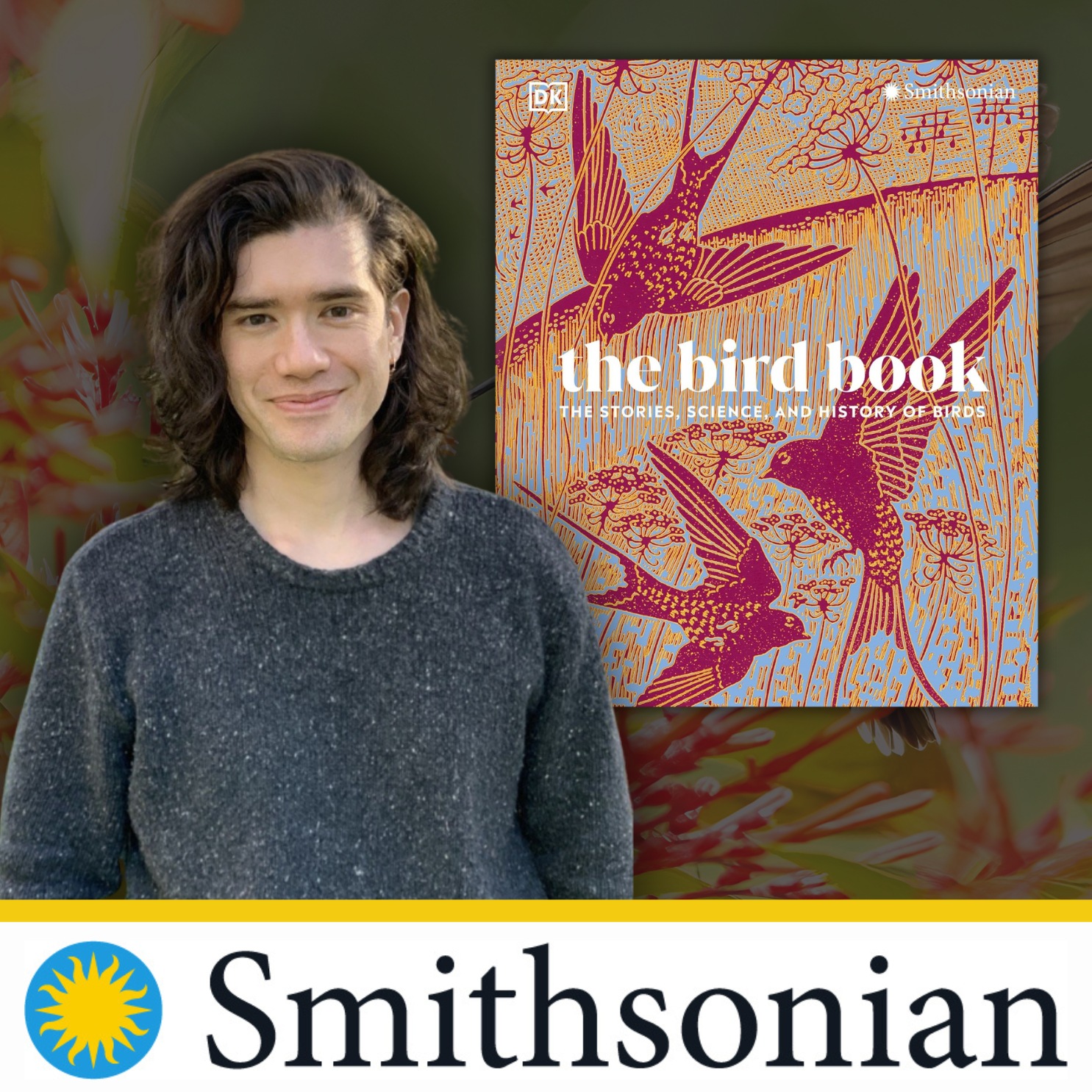 DO NOT ALTER -- SQUARE Marketing Image Smithsonian Bird Book Rice Author Talk