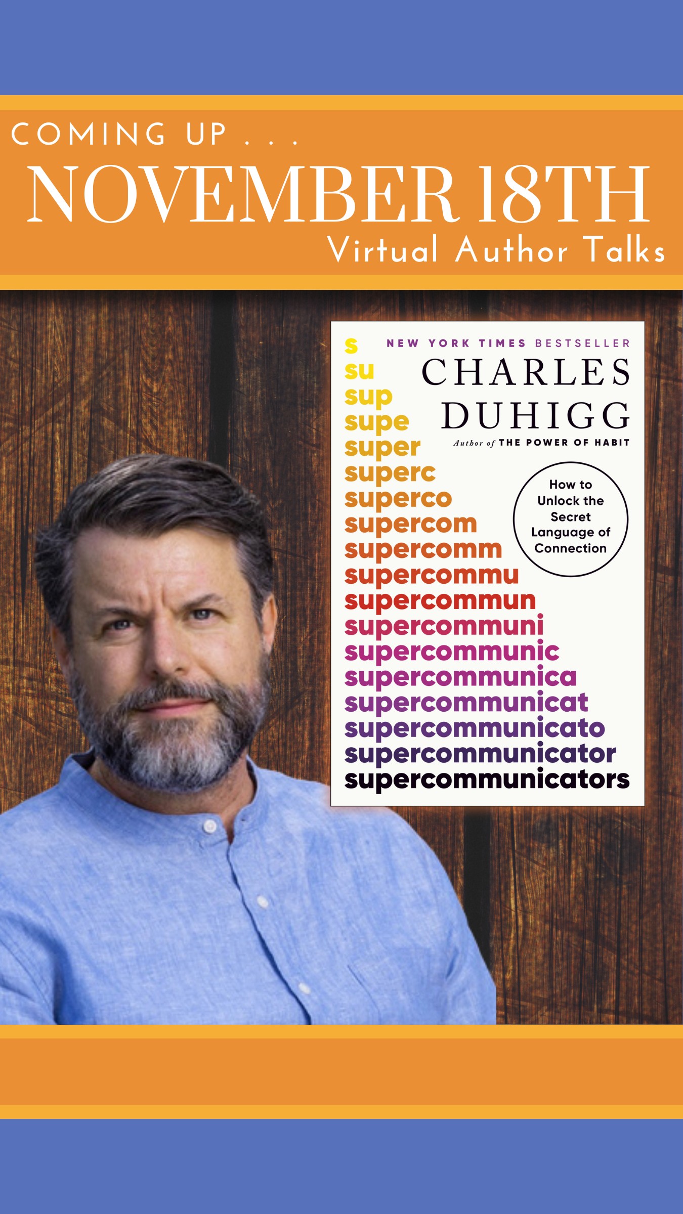 Rice Author Talk